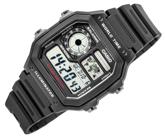 Zegarek Męski CASIO AE-1200WH-1AVDF + BOX