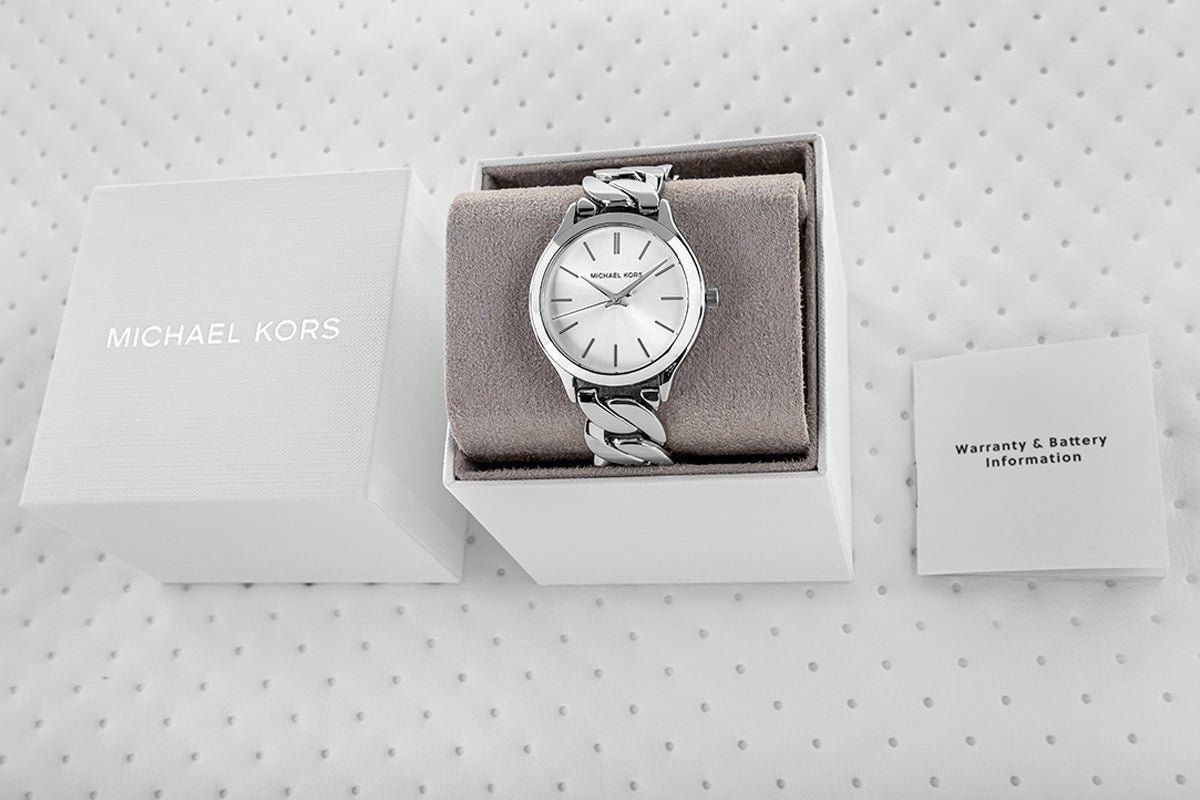 Michael Kors Damenuhr Slim Runway MK7474 + BOX