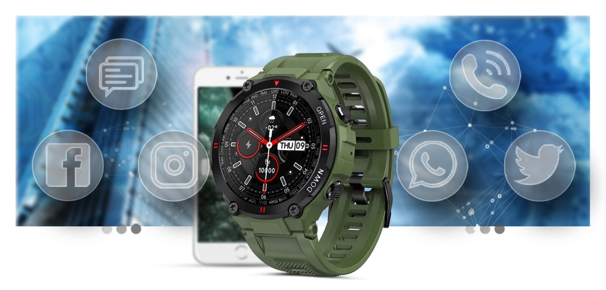 Smartwatch GIEWONT Grün GW430-3