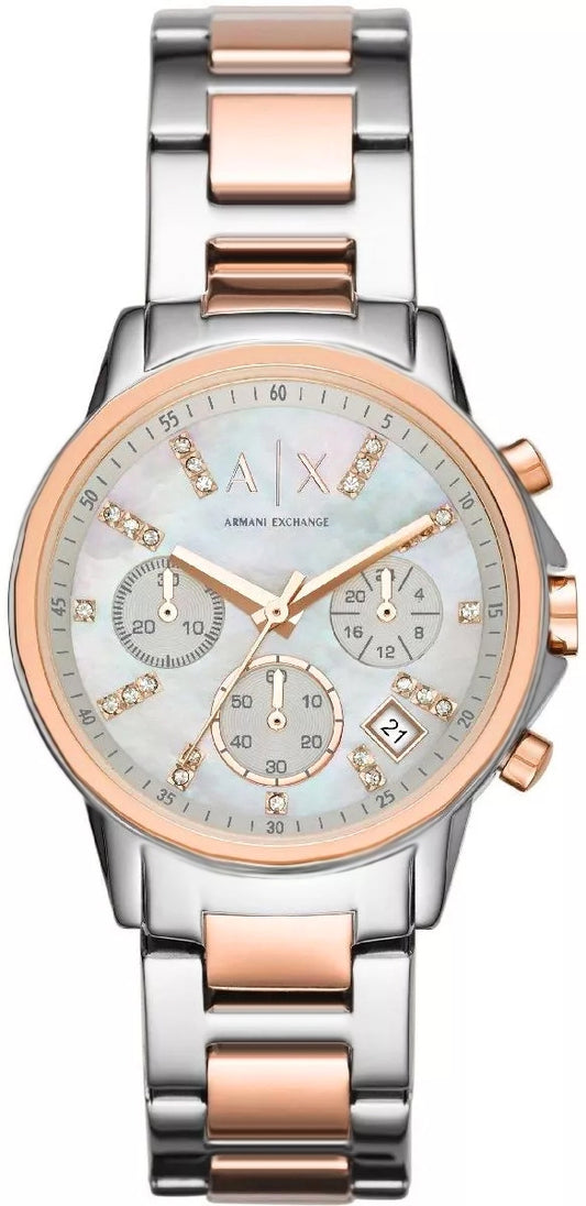 Zegarek Damski ARMANI EXCHANGE Banks Chronograph AX4331 + BOX