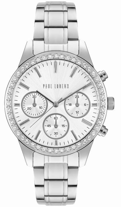 PAUL LORENS PL20020B-3C1 Damenarmbanduhr + BOX
