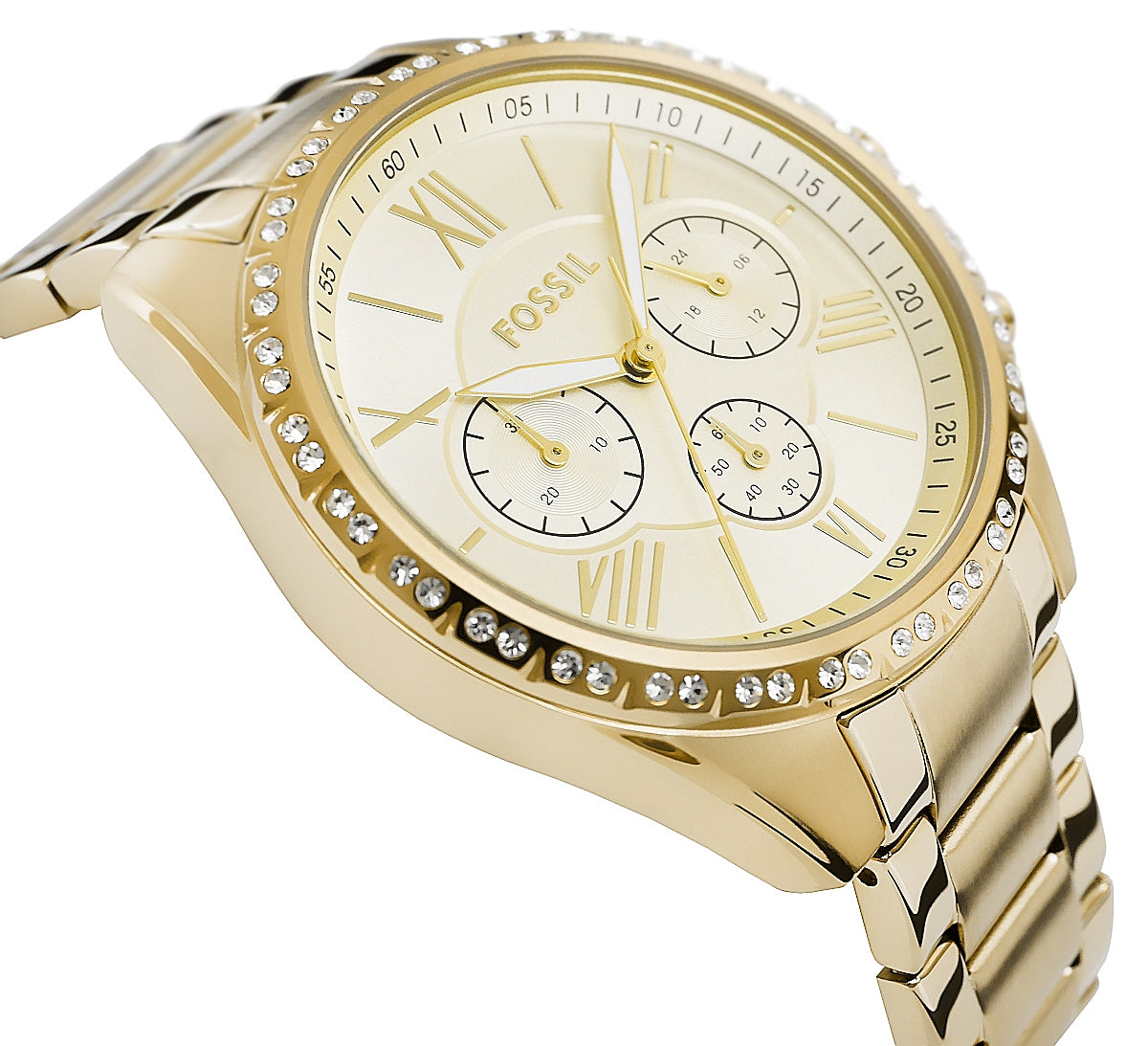 Damenarmbanduhr FOSSIL Modern Courier Chronograph BQ3378 + BOX