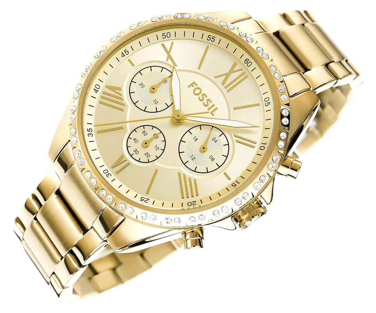 Damenarmbanduhr FOSSIL Modern Courier Chronograph BQ3378 + BOX