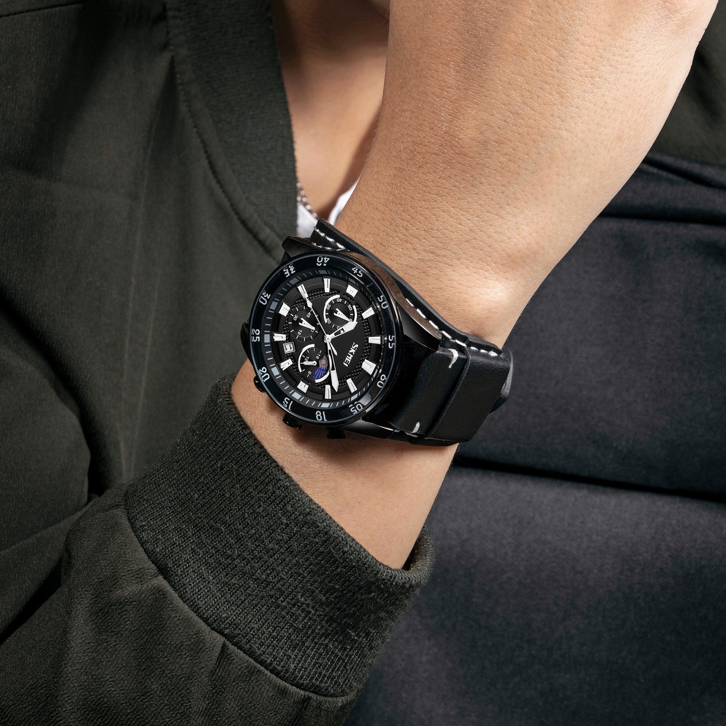 Herrenuhr Skmei 9249BKBK + BOX