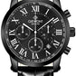Zegarek Męski Giewont Chronograph Sapphire Czarny GW6260-A3