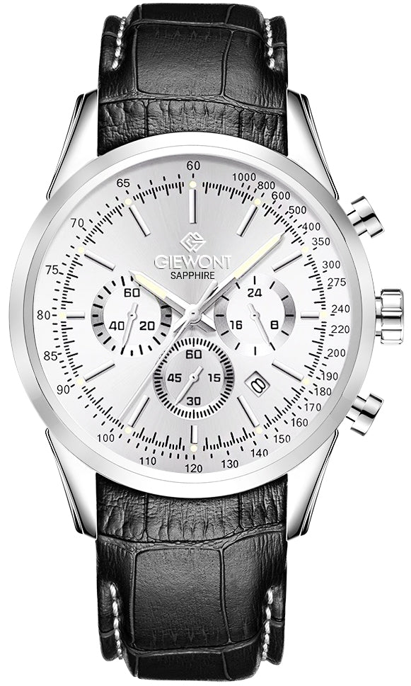 Herrenuhr Giewont Chronograph Saphir Silber GW7650-A1