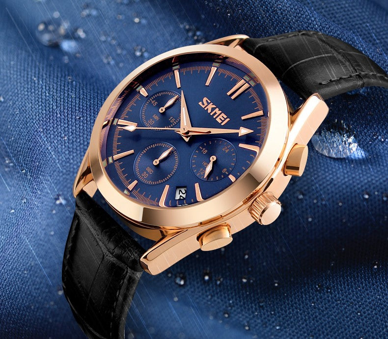 Herrenuhr Skmei 9127BU + BOX