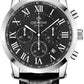 Herrenuhr Giewont Chronograph Saphir Silber Schwarz GW6260-A2