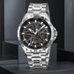 Herrenuhr Skmei 9337SIBK + BOX