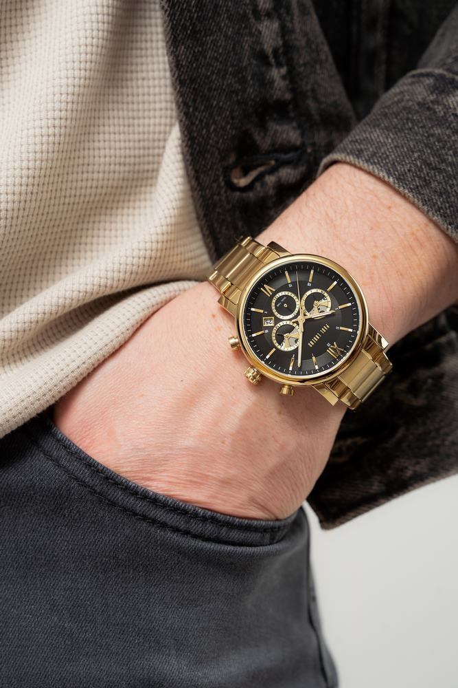 Herrenuhr PAUL LORENS PL20017B-1D1 + BOX