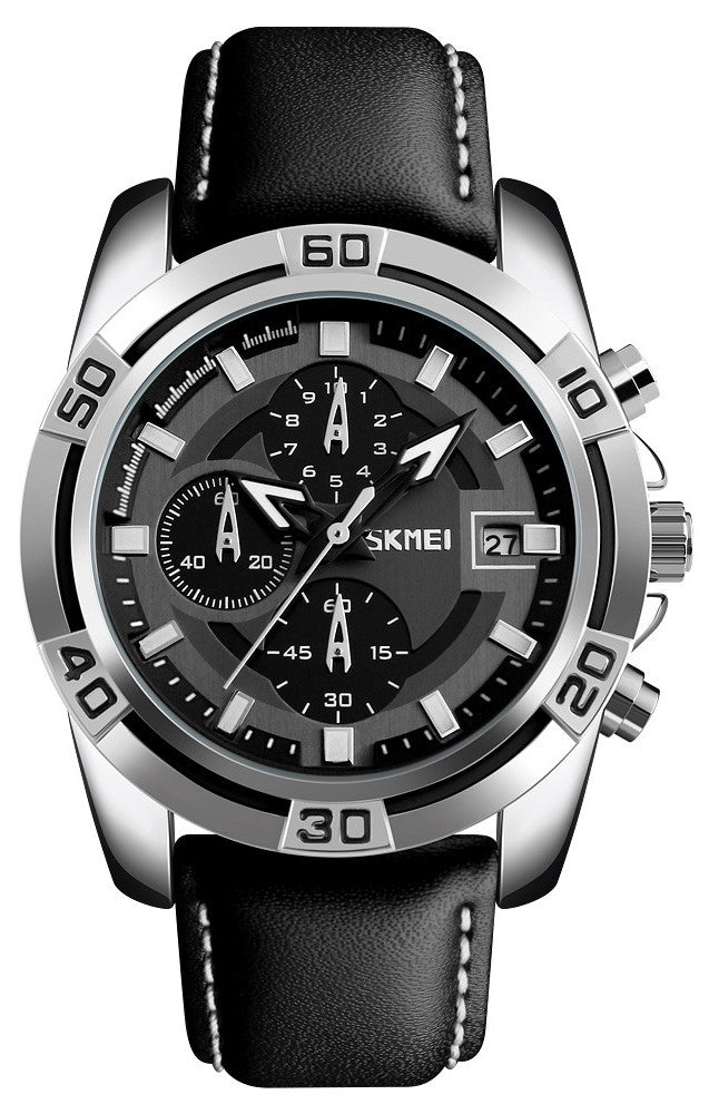 Herrenuhr Skmei 9156SIBK + BOX