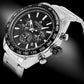 Zegarek Męski Giewont Chronograph Sapphire Srebrno Czarny GW9580-B1