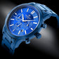 Zegarek Męski Giewont Chronograph Sapphire Niebieski GW8510-B4