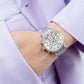 PAUL LORENS PL20020B-3C1 Damenarmbanduhr + BOX