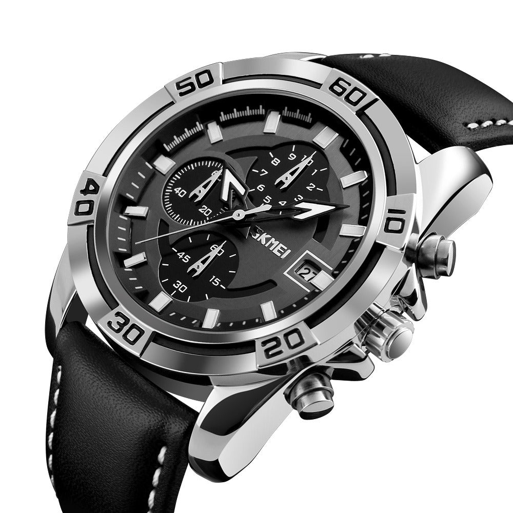 Herrenuhr Skmei 9156SIBK + BOX
