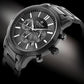 Zegarek Męski Giewont Chronograph Sapphire Czarny GW8510-B2