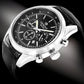 Zegarek Męski Giewont Chronograph Sapphire Srebrno Czarny GW7650-A2