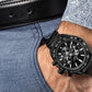 Zegarek Męski Giewont Chronograph Sapphire Czarny GW9580-B2