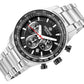 Zegarek Męski Giewont Chronograph Sapphire Srebrno Czarny GW9140-B1
