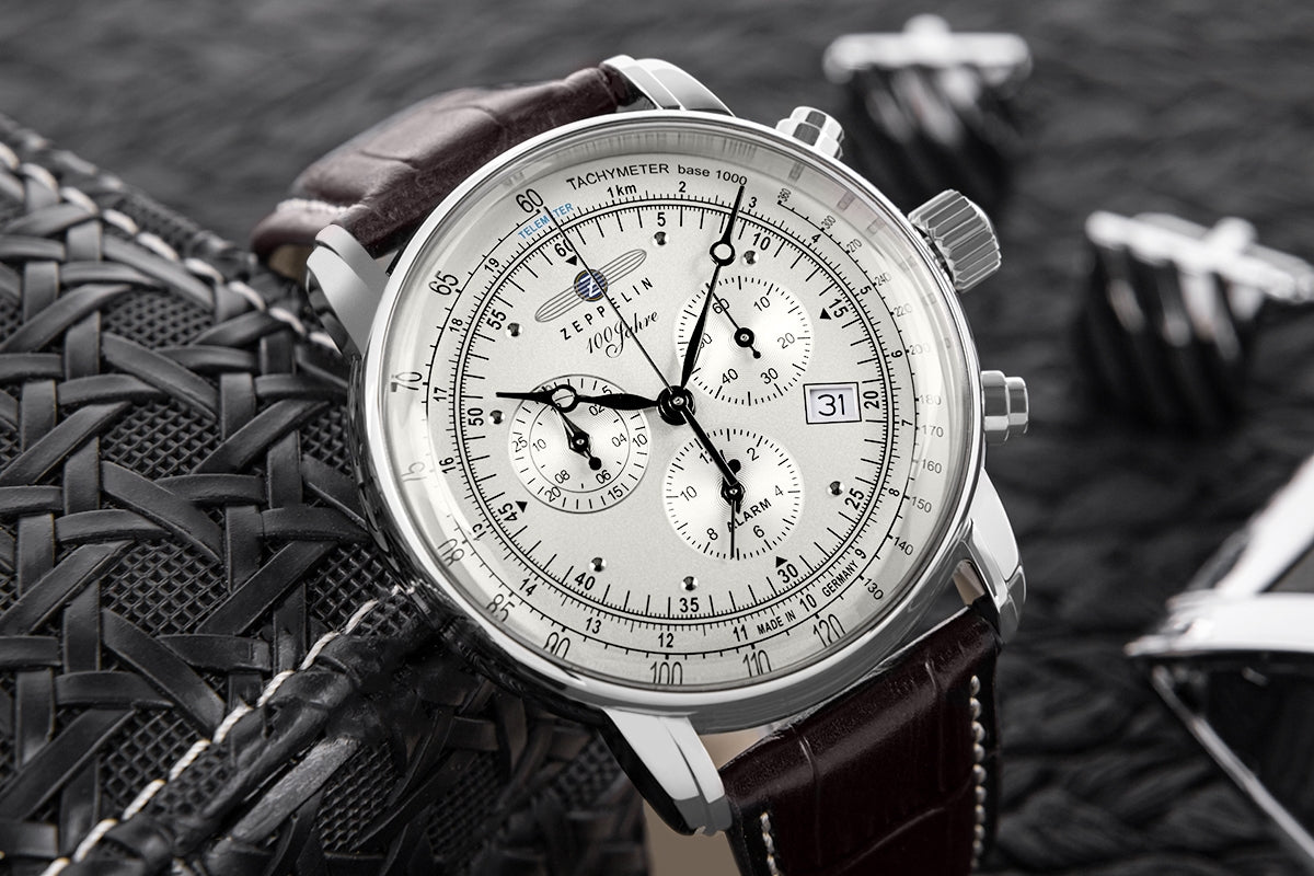 Zegarek Męski ZEPPELIN 100 Yahre 7680-1 + BOX
