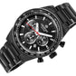 Zegarek Męski Giewont Chronograph Sapphire Czarny GW9140-B2