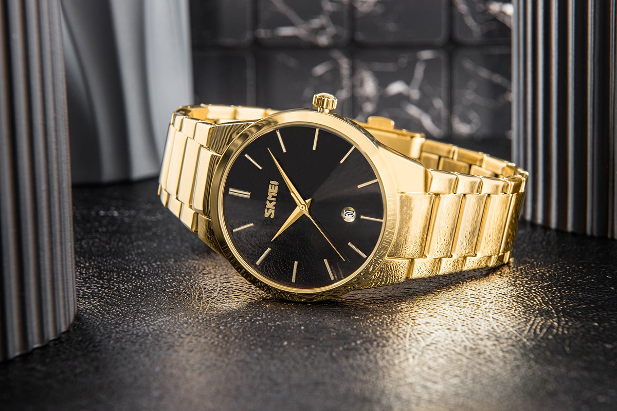 Herrenuhr Skmei 9140GDBK + BOX