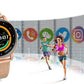 Damski SMARTWATCH G.Rossi SW015-4 Różowe złoto