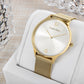 Zegarek Damski CALVIN KLEIN Timeless Mesh 25200003 + BOX