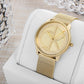 Zegarek Damski CALVIN KLEIN Iconic Mesh 25200034 + BOX