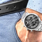 Zegarek Męski Giewont Chronograph Sapphire Srebrno Czarny GW8510-B1