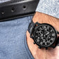 Zegarek Męski Giewont Chronograph Sapphire Czarny GW6260-A3