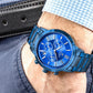 Zegarek Męski Giewont Chronograph Sapphire Niebieski GW8510-B4
