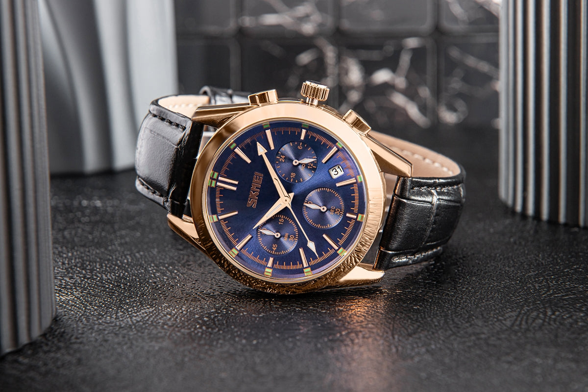 Herrenuhr Skmei 9127BU + BOX