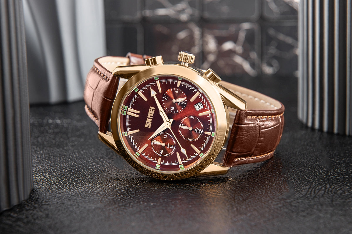 Herrenuhr Skmei 9127BN + BOX