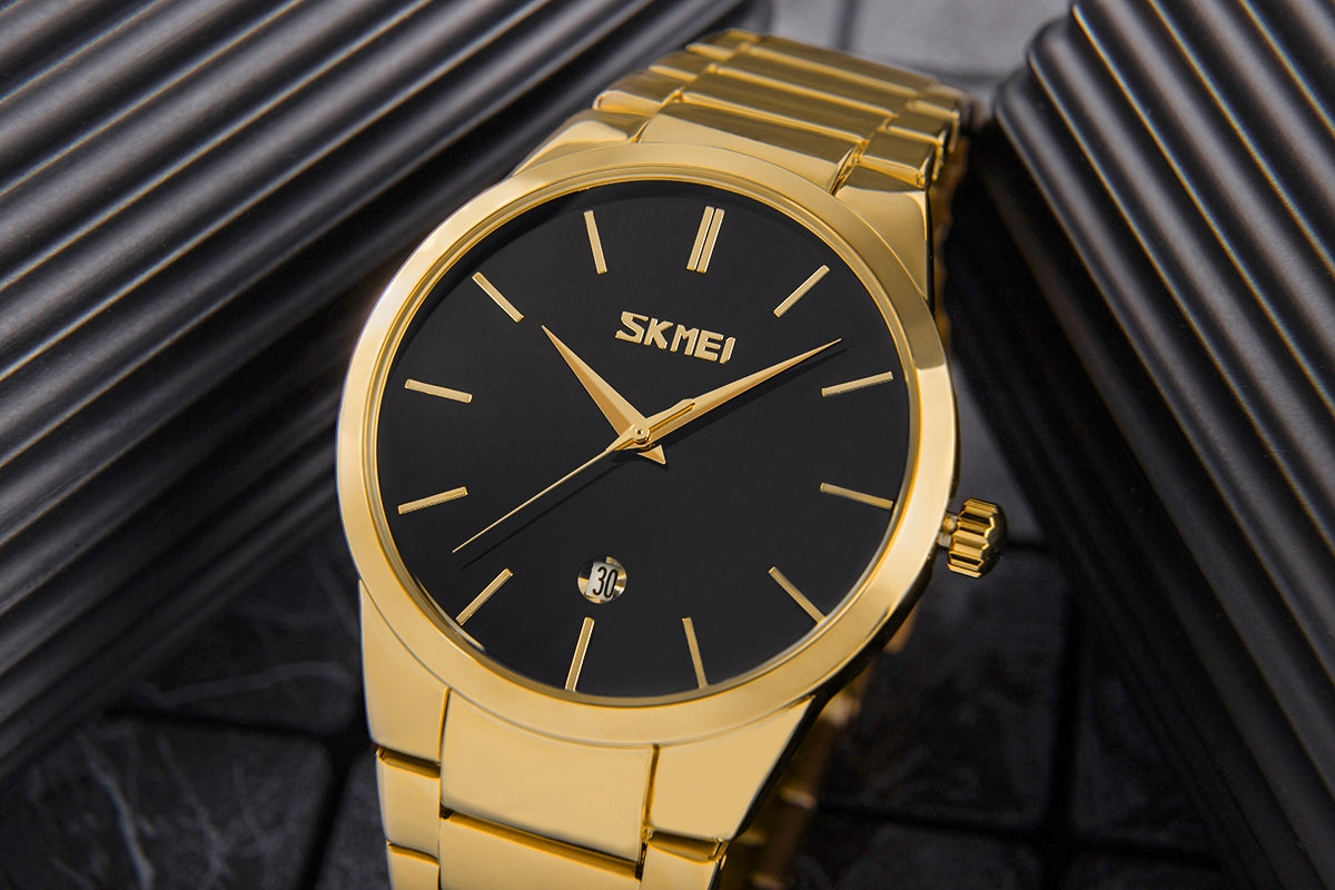 Herrenuhr Skmei 9140GDBK + BOX
