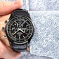 Zegarek Męski Giewont Chronograph Sapphire Czarny GW7650-A4