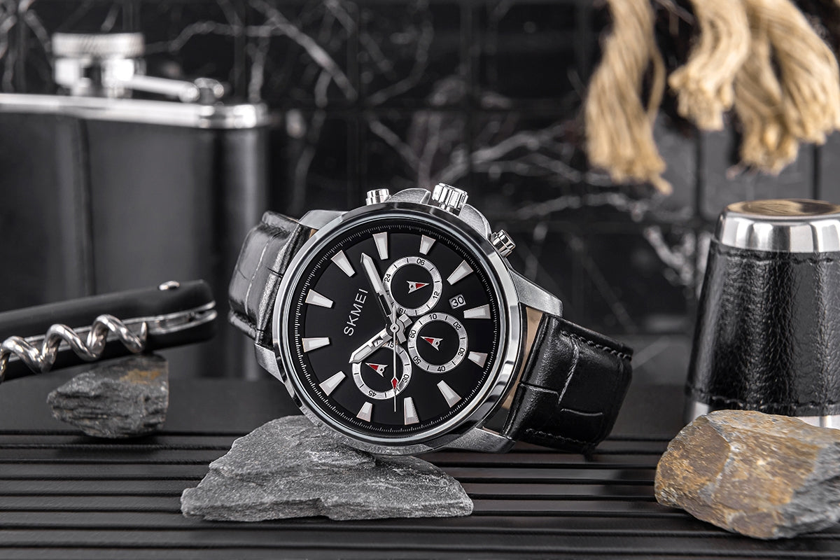 Herrenuhr Skmei 2071LSIBK + Box