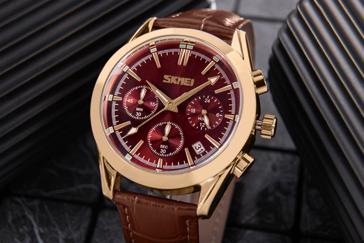 Herrenuhr Skmei 9127BN + BOX