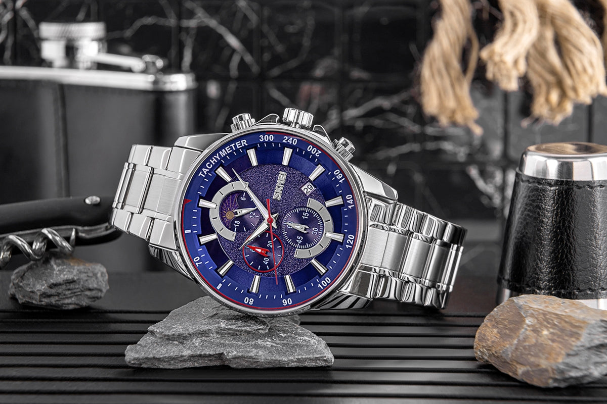 Herrenuhr Skmei 9250SIBU + BOX