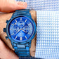 Zegarek Męski Giewont Chronograph Sapphire Niebieski GW8510-B4