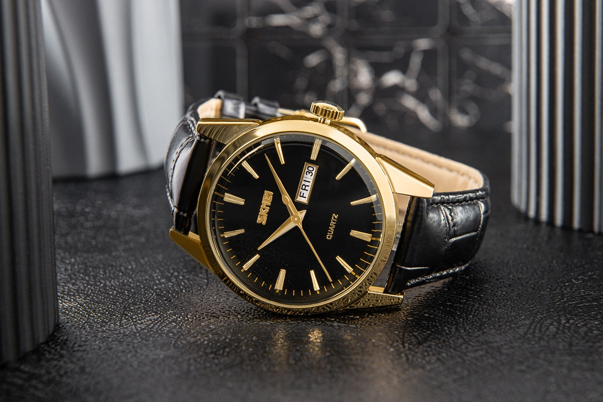 Herrenuhr Skmei 9073GDBK-B + BOX