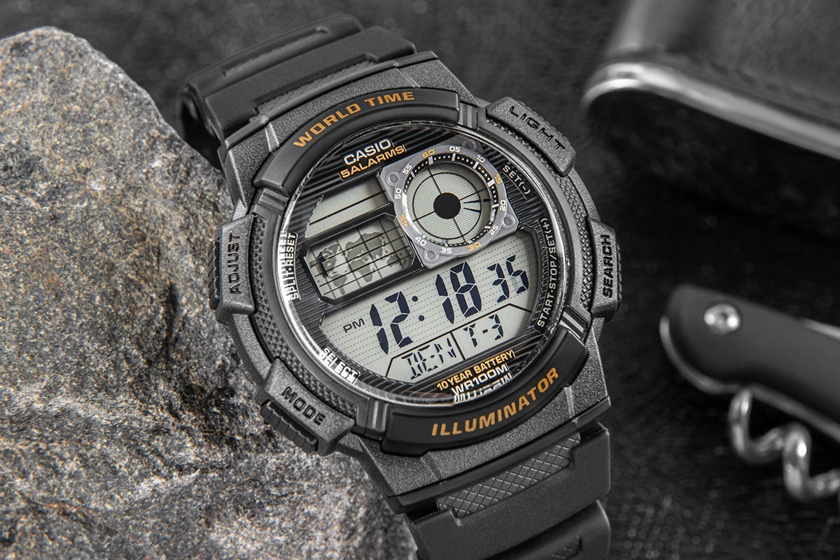 Herrenuhr CASIO AE-1000W-1AVDF + BOX