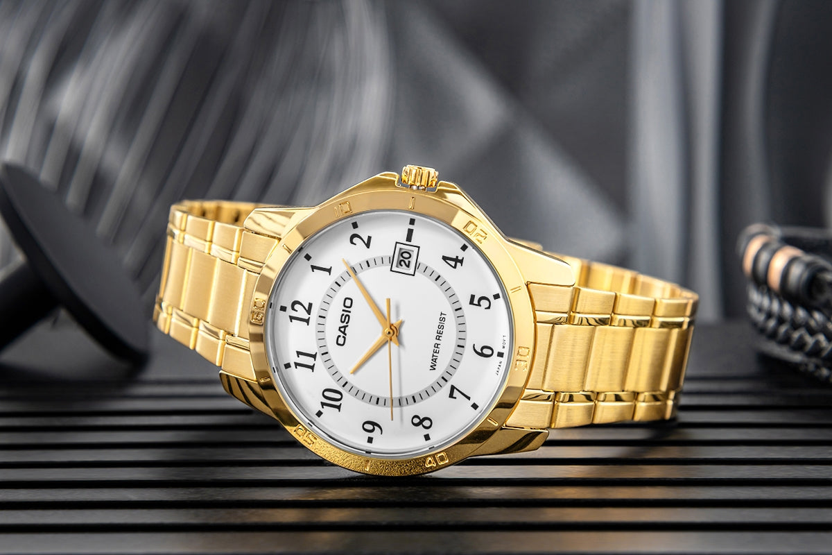 Herrenuhr CASIO MTP-V004G-7BUDF + BOX