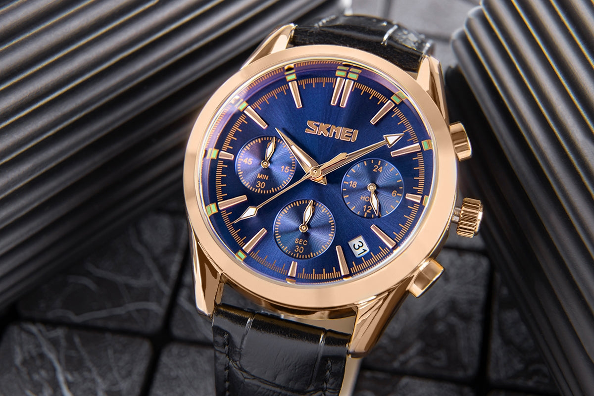 Herrenuhr Skmei 9127BU + BOX