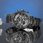 Zegarek Męski Giewont Chronograph Sapphire Czarny GW8510-B2