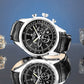 Zegarek Męski Giewont Chronograph Sapphire Srebrno Czarny GW7650-A2