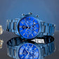 Zegarek Męski Giewont Chronograph Sapphire Niebieski GW8510-B4