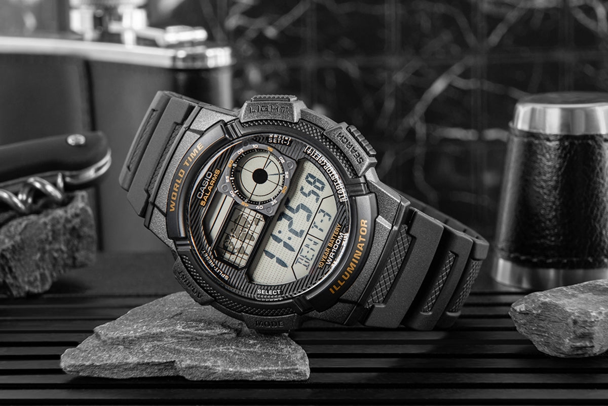 Herrenuhr CASIO AE-1000W-1AVDF + BOX