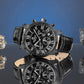 Zegarek Męski Giewont Chronograph Sapphire Czarny GW6260-A3
