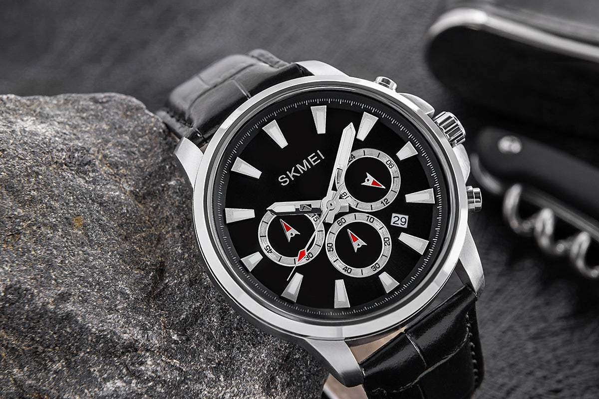 Herrenuhr Skmei 2071LSIBK + Box